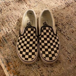 Checkered Vans